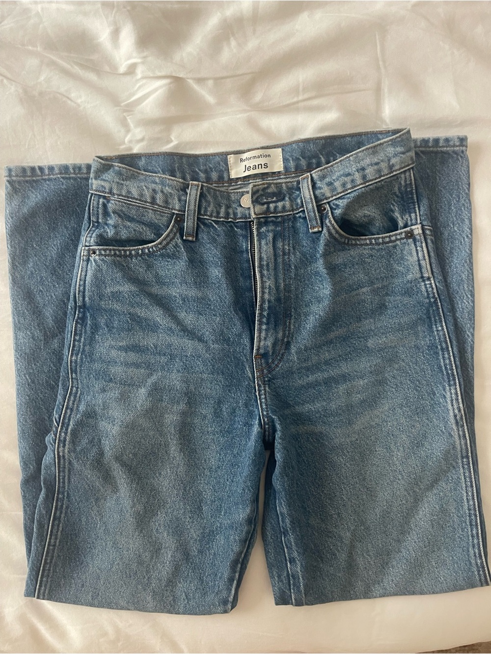 Ref Blue Star-Accent Jeans - Picture 2 of 3